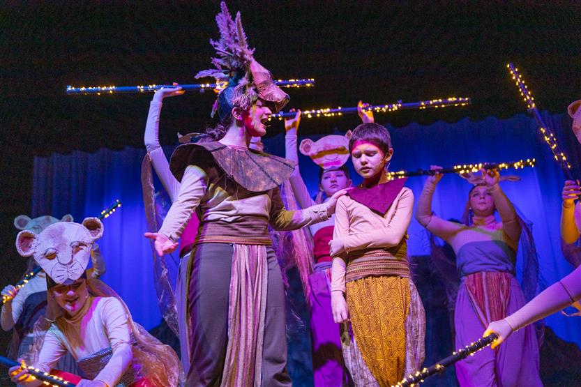 Fairview Middle students perform The Lion King, Jr.